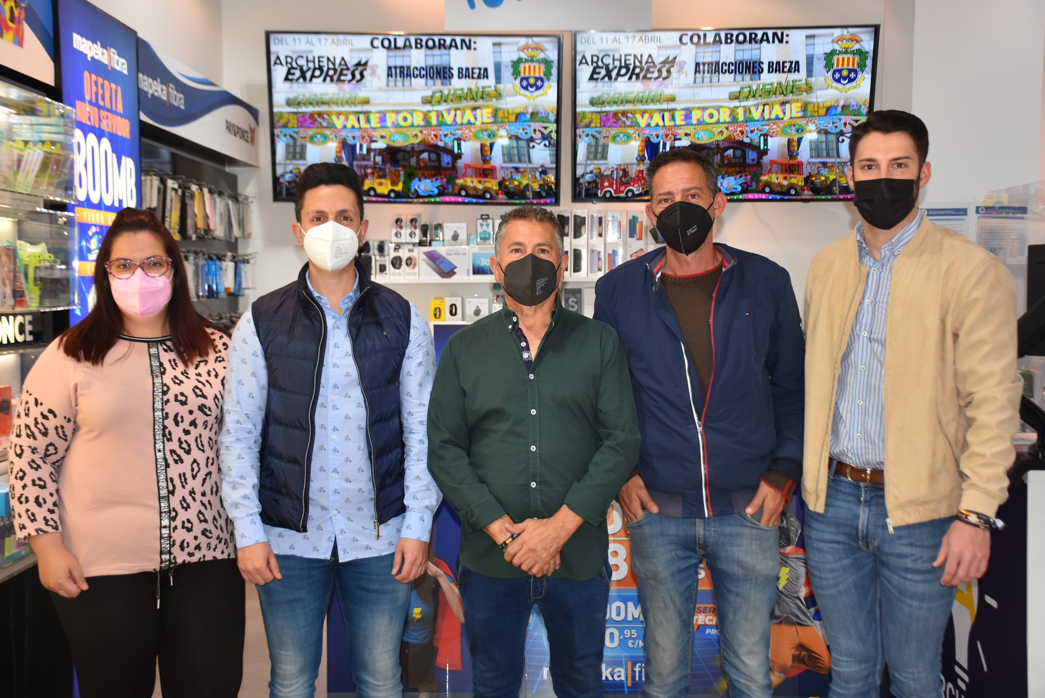 Ayuntamiento de Archena - Presentada la nueva campaña de ayuda al comercio de Archena organizada por Archena Express