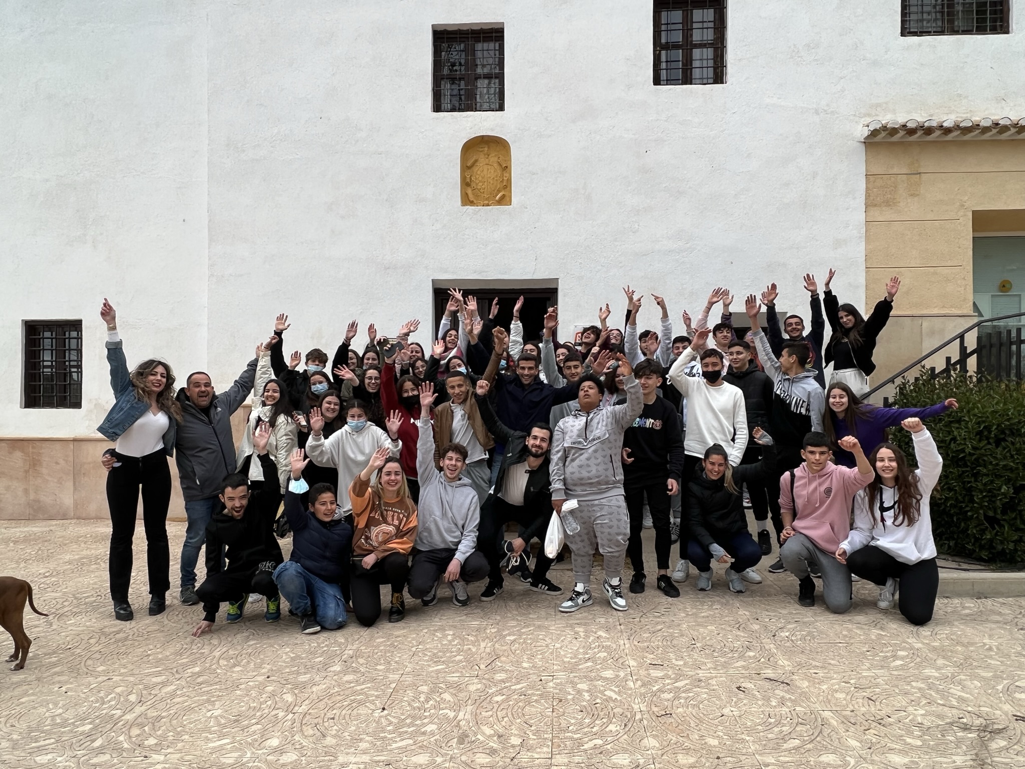 Jóvenes de Alguazas y Pliego realizan un encuentro bilateral en el albergue de Coy (Lorca)
