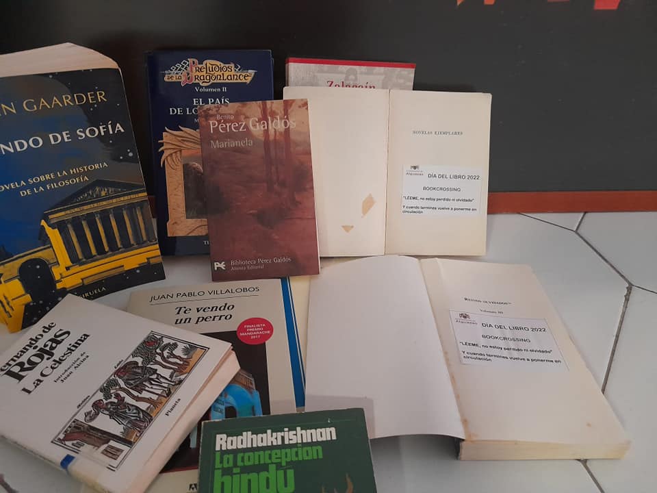 La concejalía de Cultura inicia el «bookcroosing»