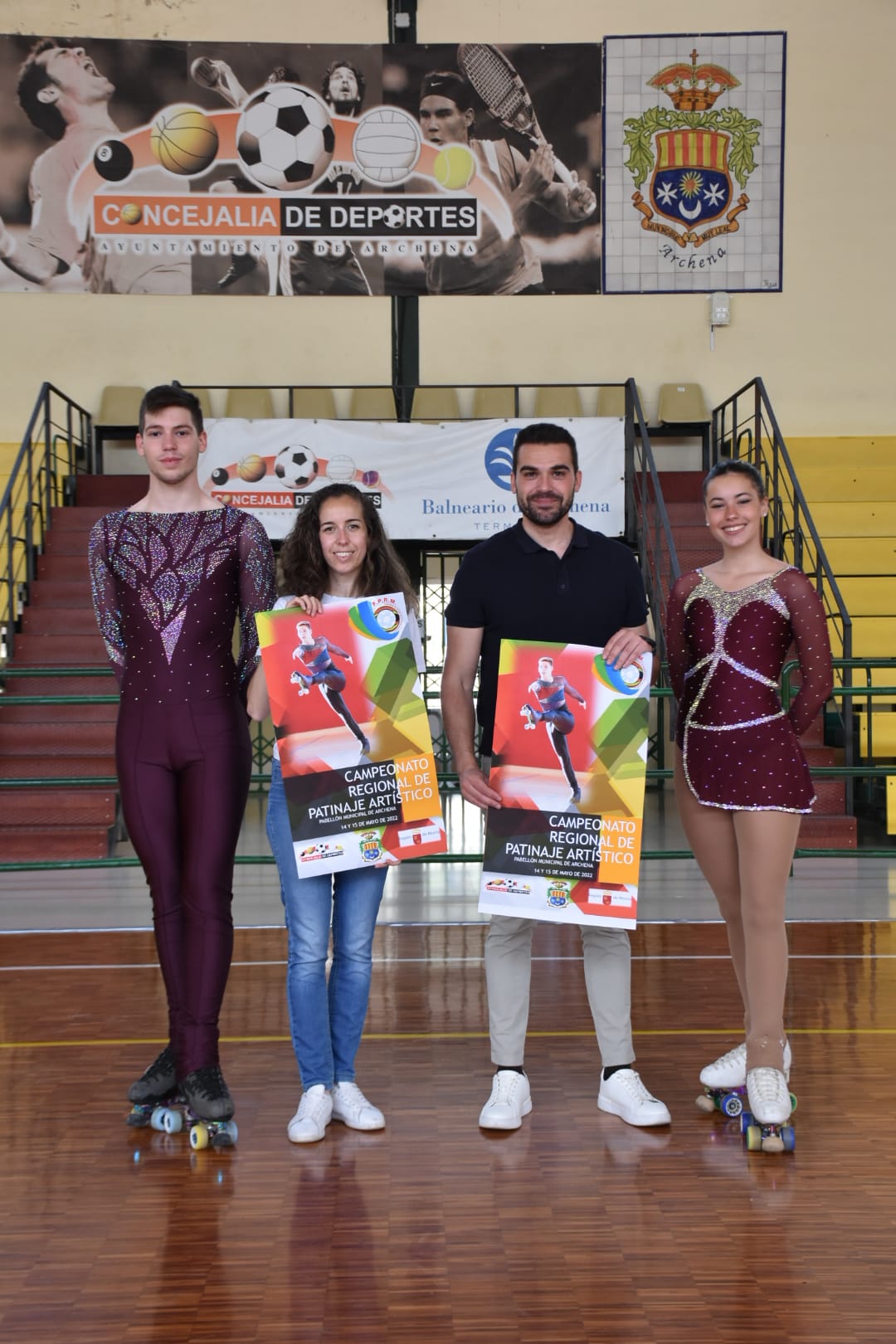 Ayuntamiento de Archena - Competición de patinaje artístico el sábado en el Pabellón Municipal Joaquín López Fontes