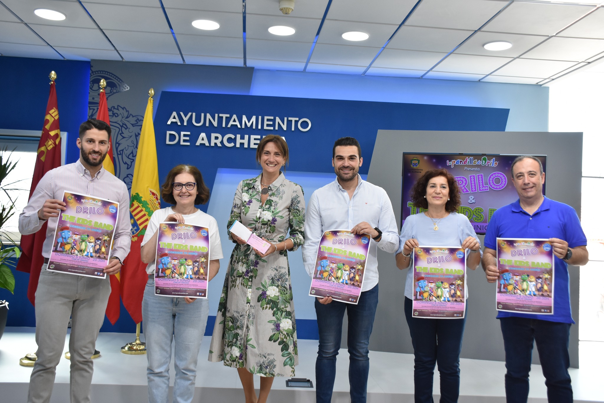Ayuntamiento de Archena - Musical infantil 'Drilo & the Kids Band' en beneficio de la Asociación Arzheina Archena