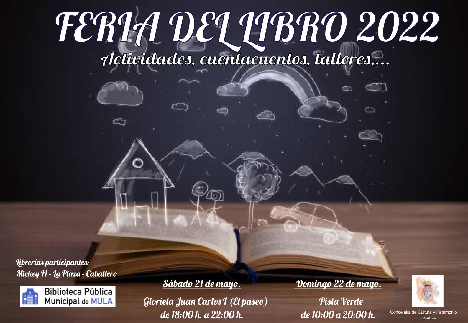 CULTURA | Feria del libro de Mula: 21 y 22 de mayo