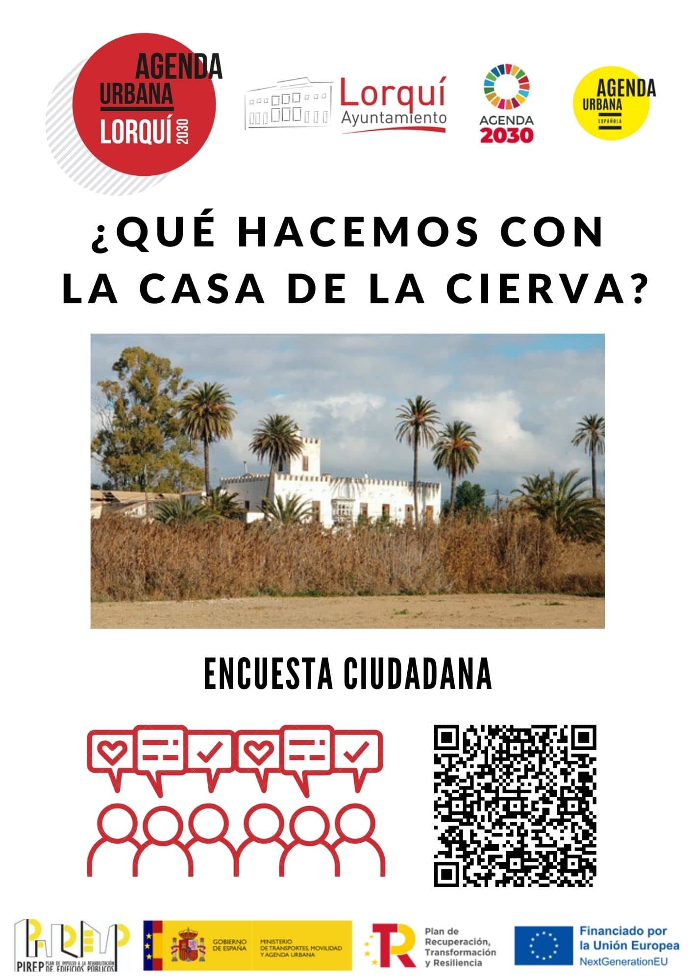 Encuesta de participación ciudadana sobre La Casa de la Cierva de Lorquí