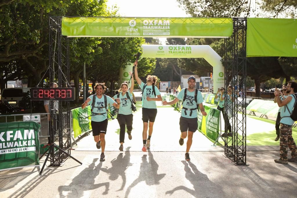 La participación de 176 equipos confirma la esencia solidaria de la Oxfam Intermón Trailwalker 2022