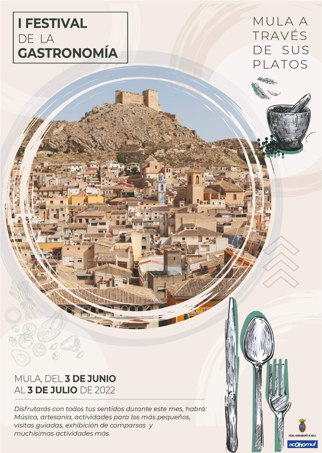 TURISMO | I Festival de la Gastronomía "Mula a través de sus Platos" - del 3 de junio al 3 de julio