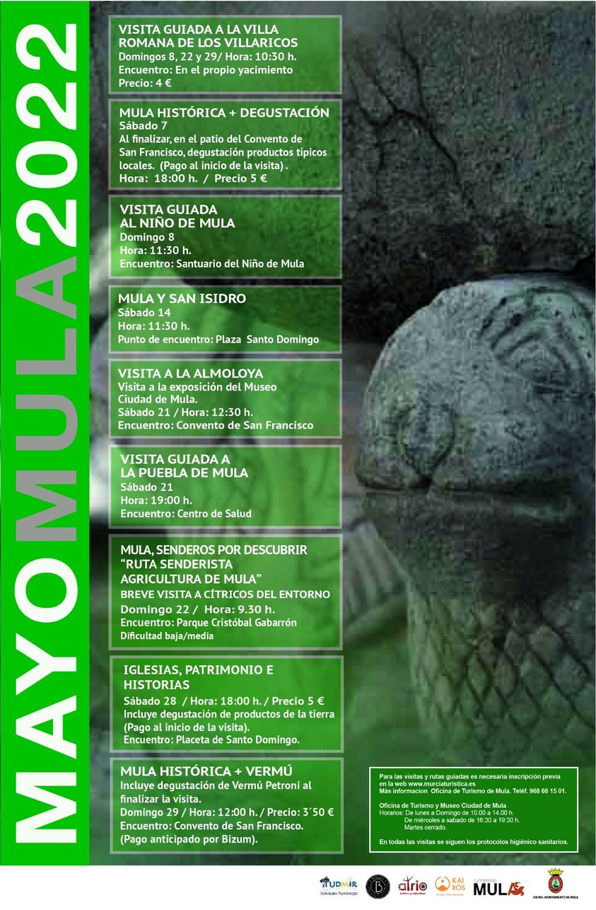 TURISMO | Programa de actividades para el mes de mayo