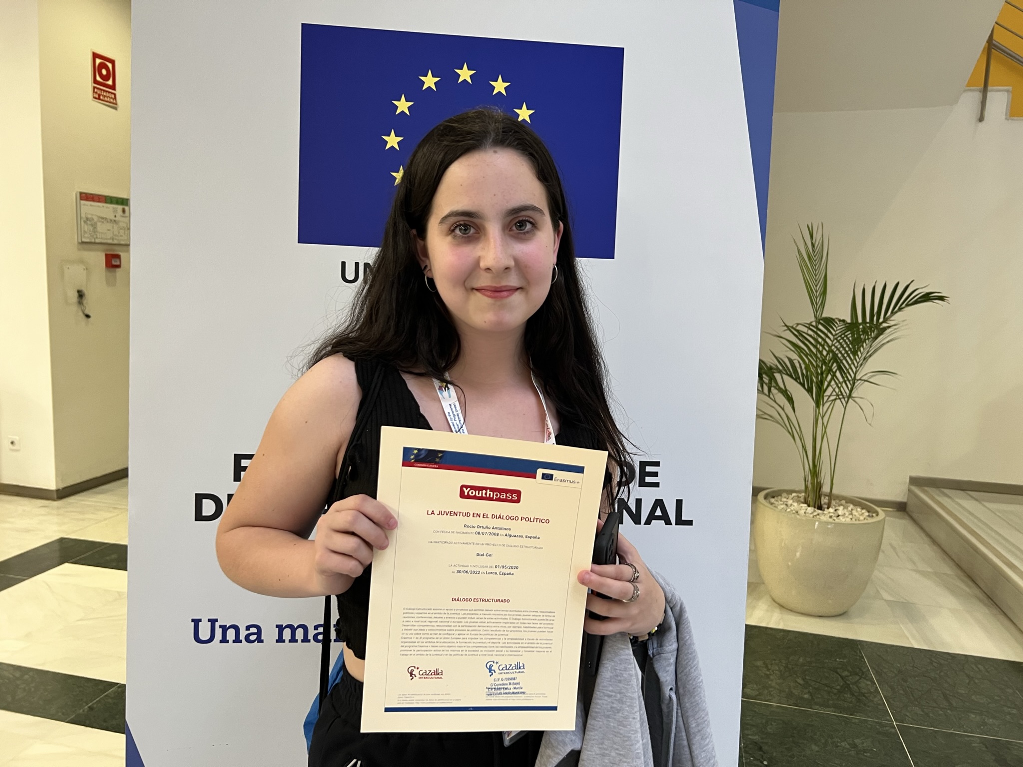 Una treintena de jóvenes alguaceños reciben su certificado de formación europeo Youth Pass