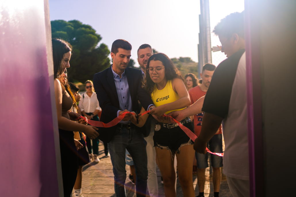 Alguazas estrena un "espacio de ocio" para los jóvenes de la localidad