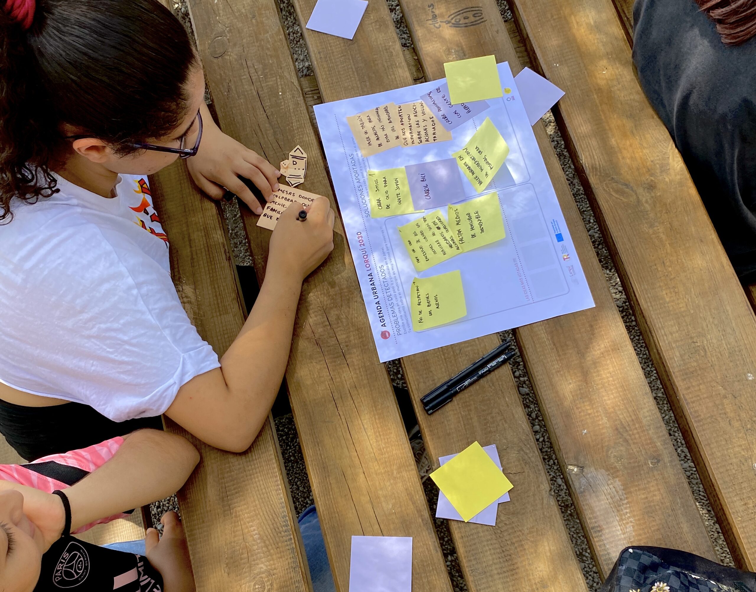 Las alumnas de la Clase de la Filosofía aportan sus ideas para la Agenda Urbana de Lorquí
