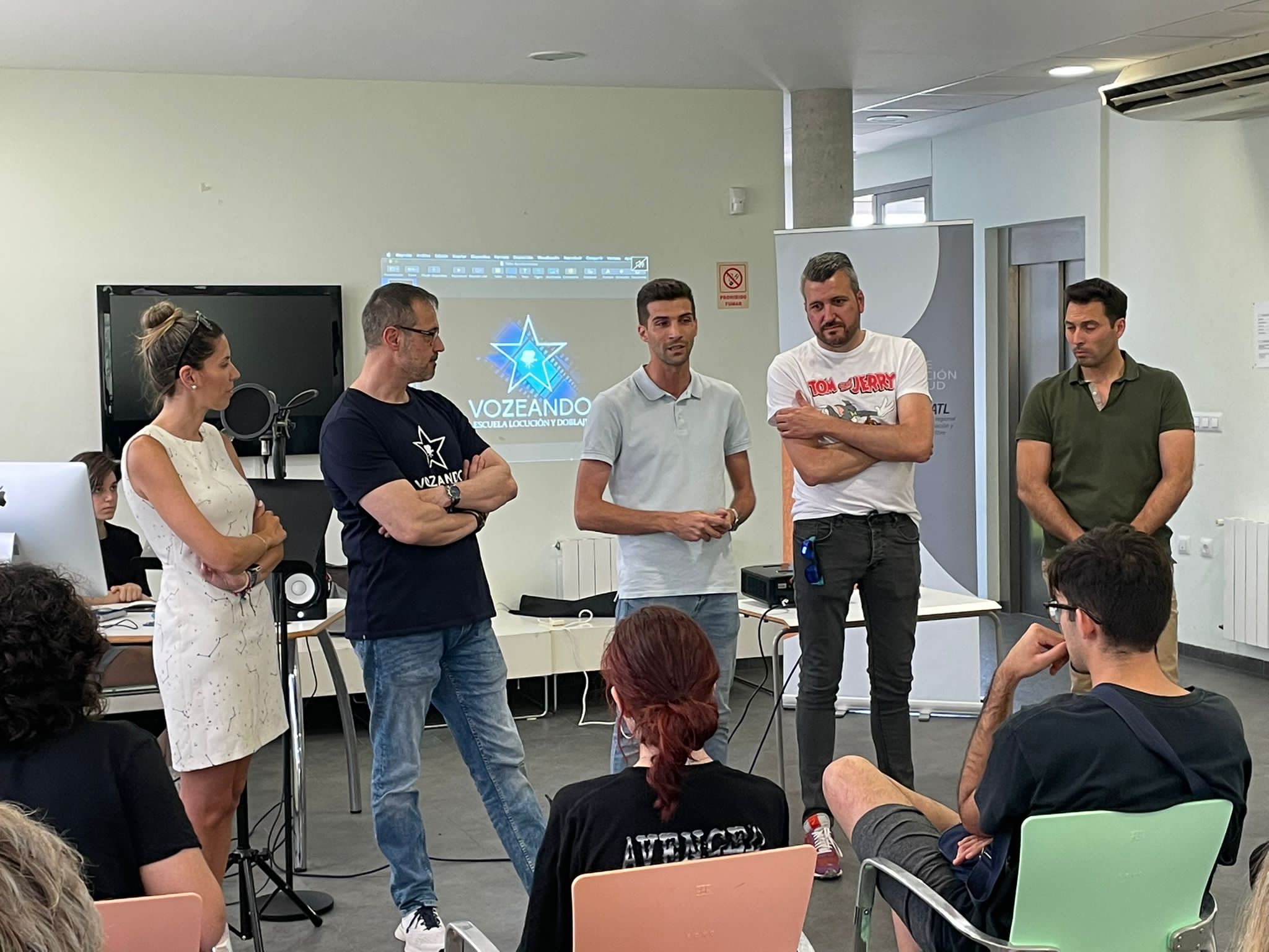 Los jóvenes comienzan un curso de "locución y doblaje" entre Alguazas y Las Torres de Cotillas