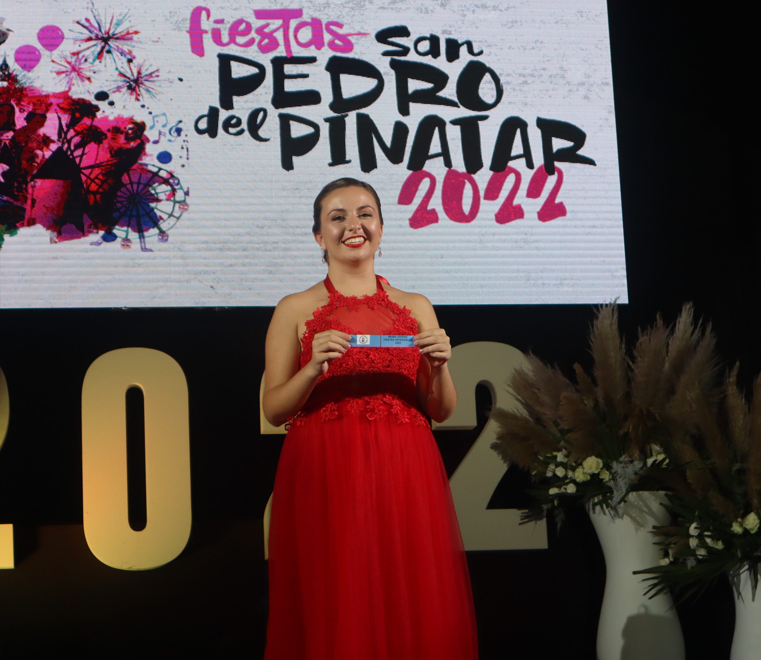 María Jesús Montesinos, reina de las Fiestas Patronales de San Pedro del Pinatar