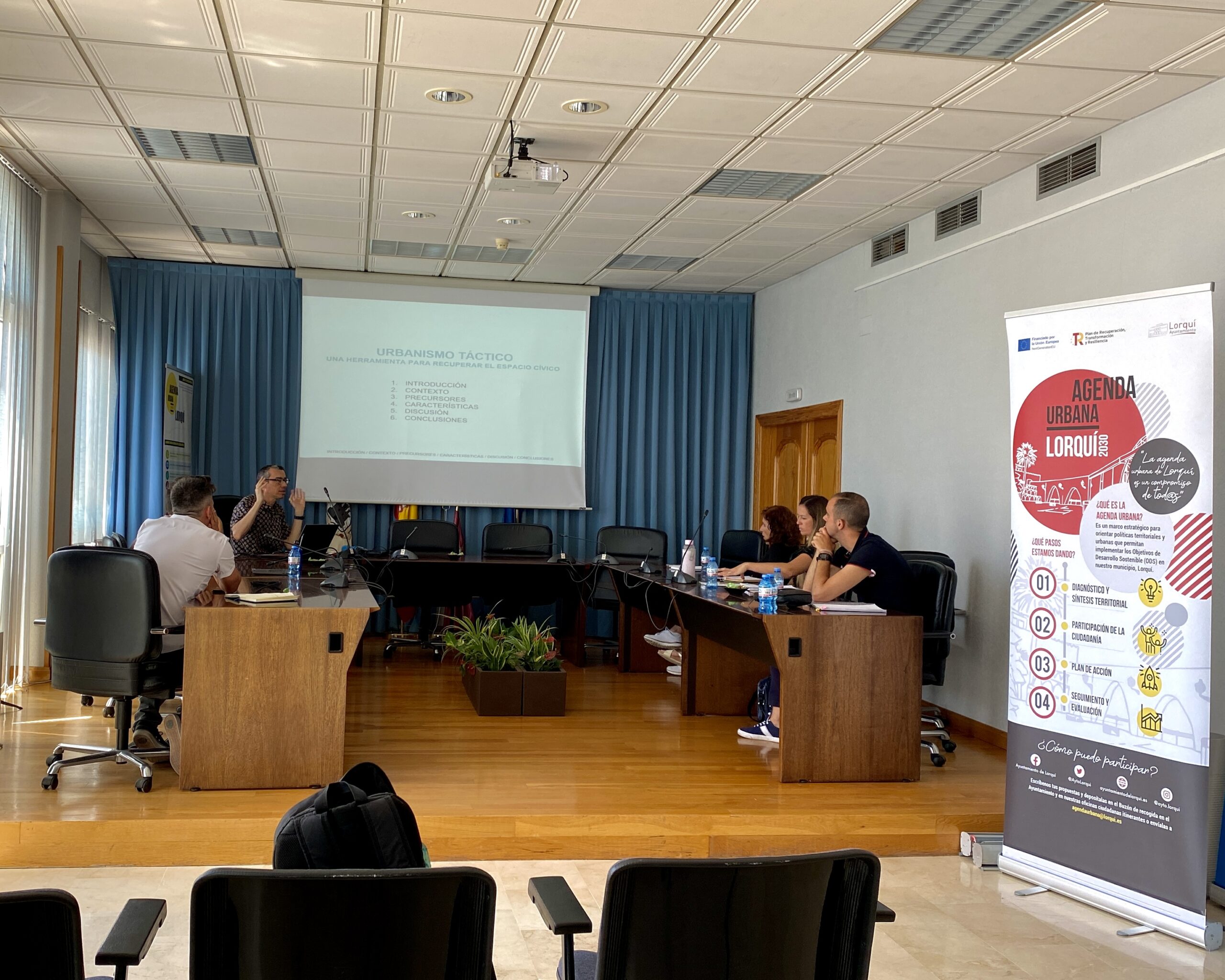 Realizada una jornada de capacitación sobre Urbanismo Táctico a empleados municipales