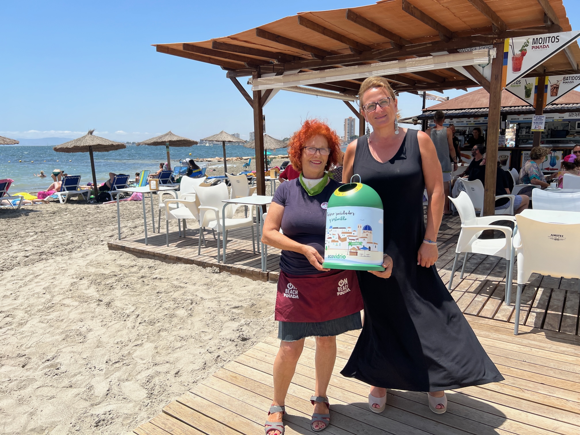 San Pedro del Pinatar competirá este verano con hasta seis municipios de la Región de Murcia por conseguir la Bandera Verde de la sostenibilidad hostelera de Ecovidrio