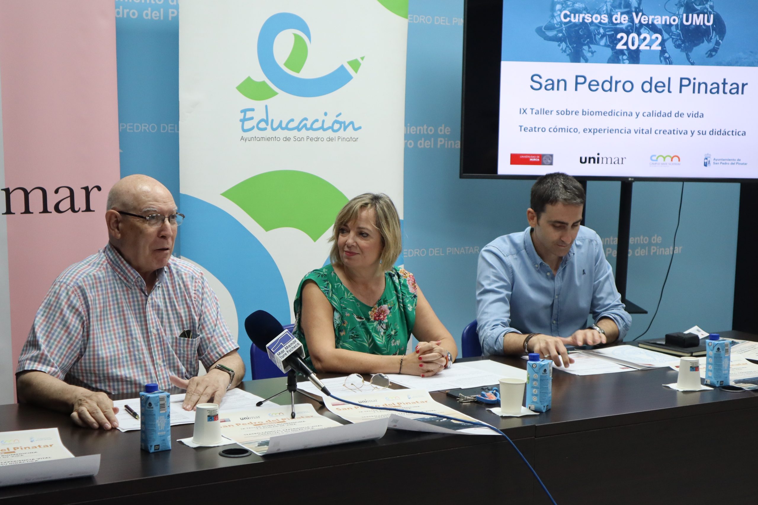 Unimar vuelve a San Pedro del Pinatar con cursos sobre biomedicina y teatro cómico
