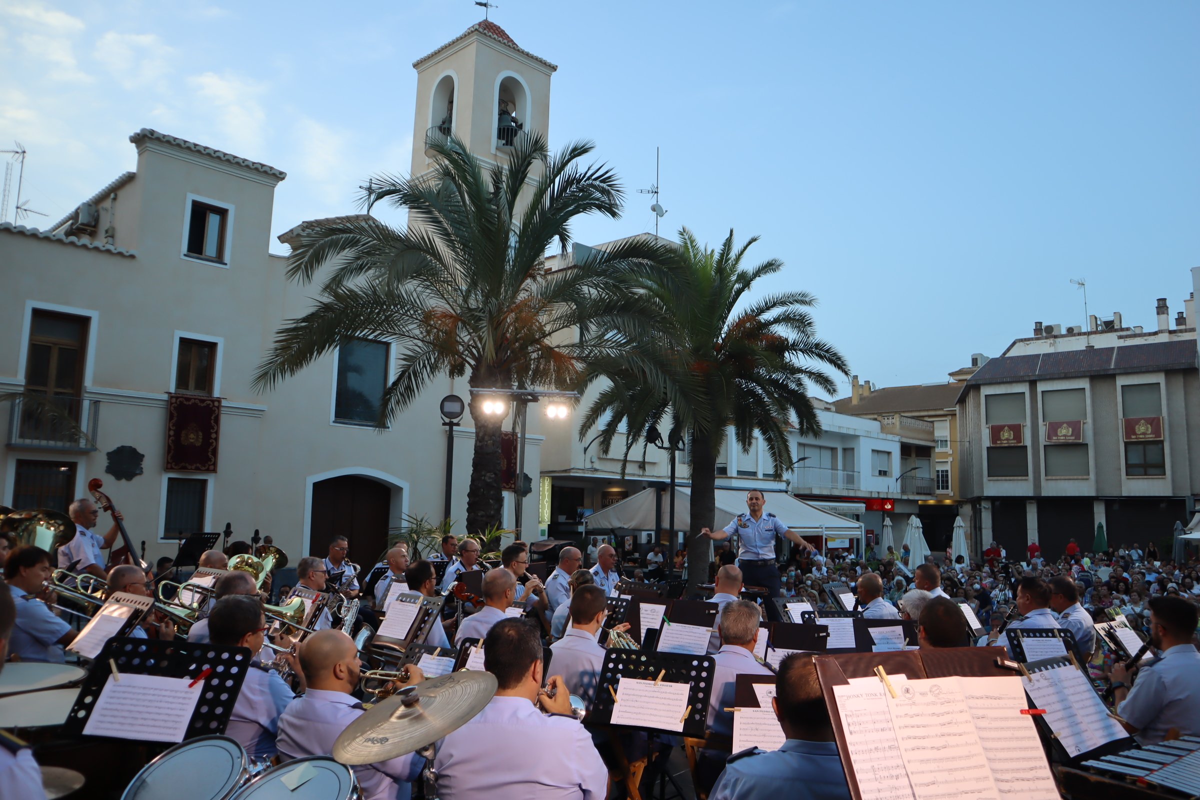 La Unidad de Música de la Academia General del Aire ofrece un concierto en honor a la Virgen del Carmen