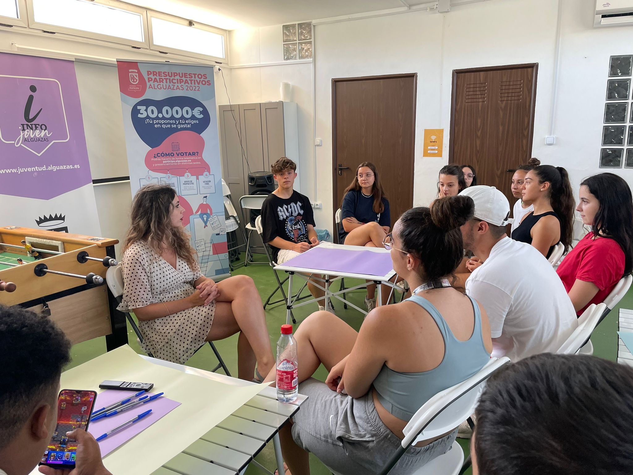 Los jóvenes se involucran en los presupuestos participativos presentando sus propuestas