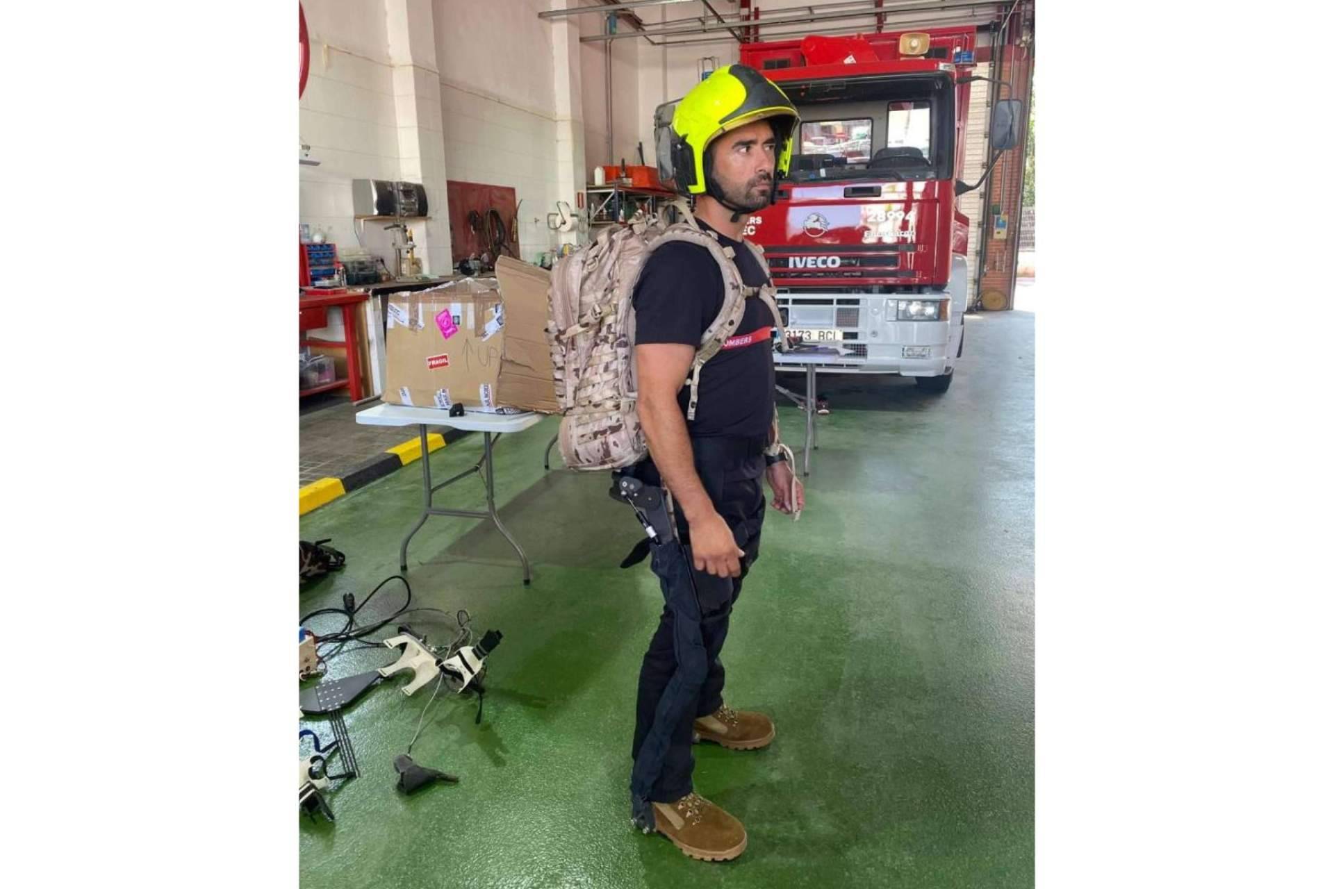 ExoRescue es un exoesqueleto para equipos de rescate y servicios de emergencia creado por Cyber Human Systems