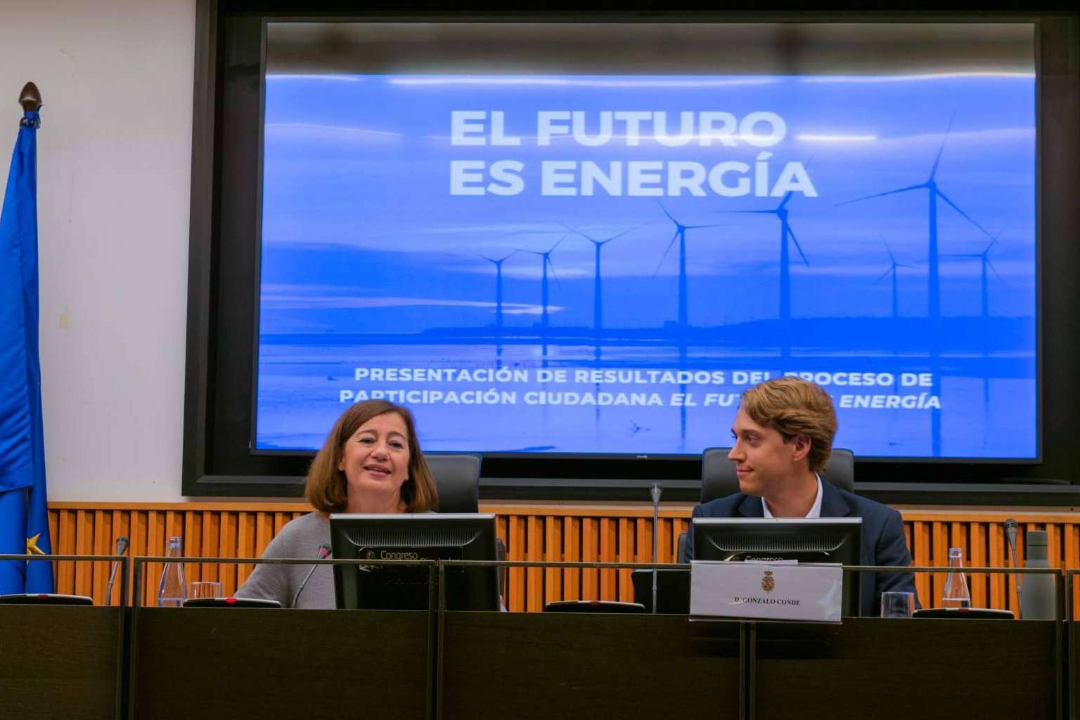 Gonzalo Conde, fundador de Demos Lab, presenta en el Congreso la macroencuesta El Futuro es Energía