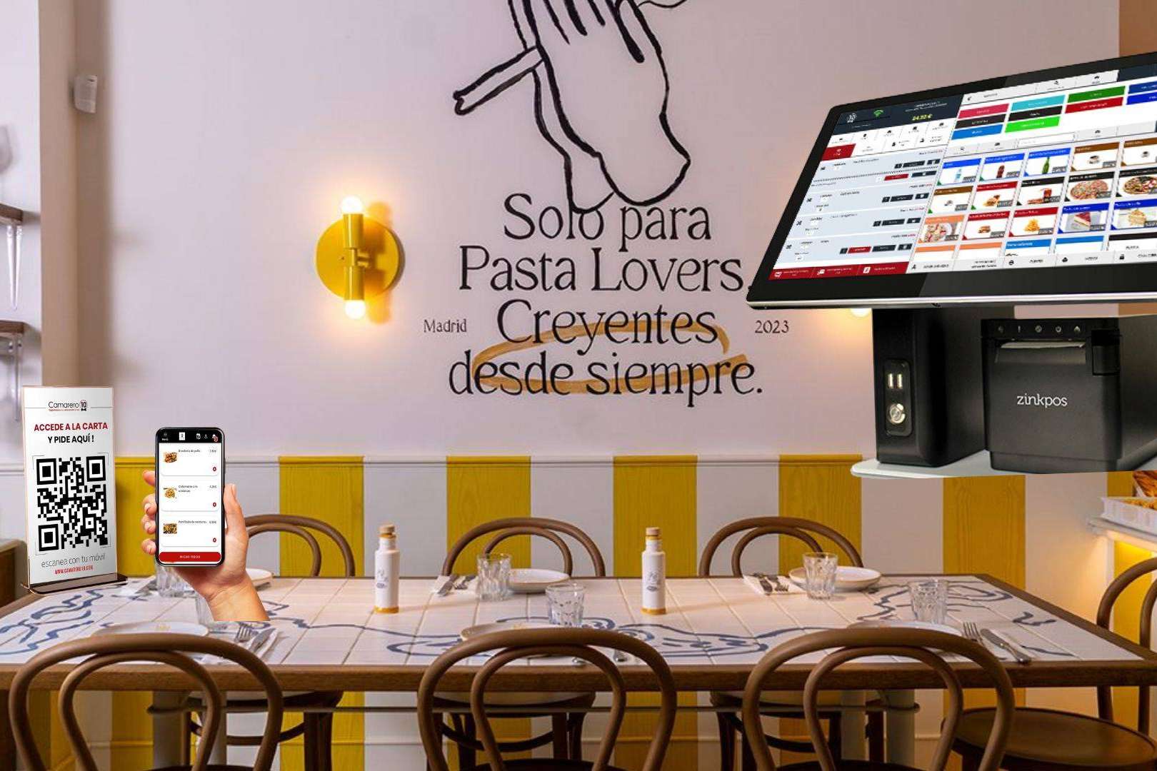 Beata Pasta abre su tercer local en España con apoyo tecnológico de Camarero 10