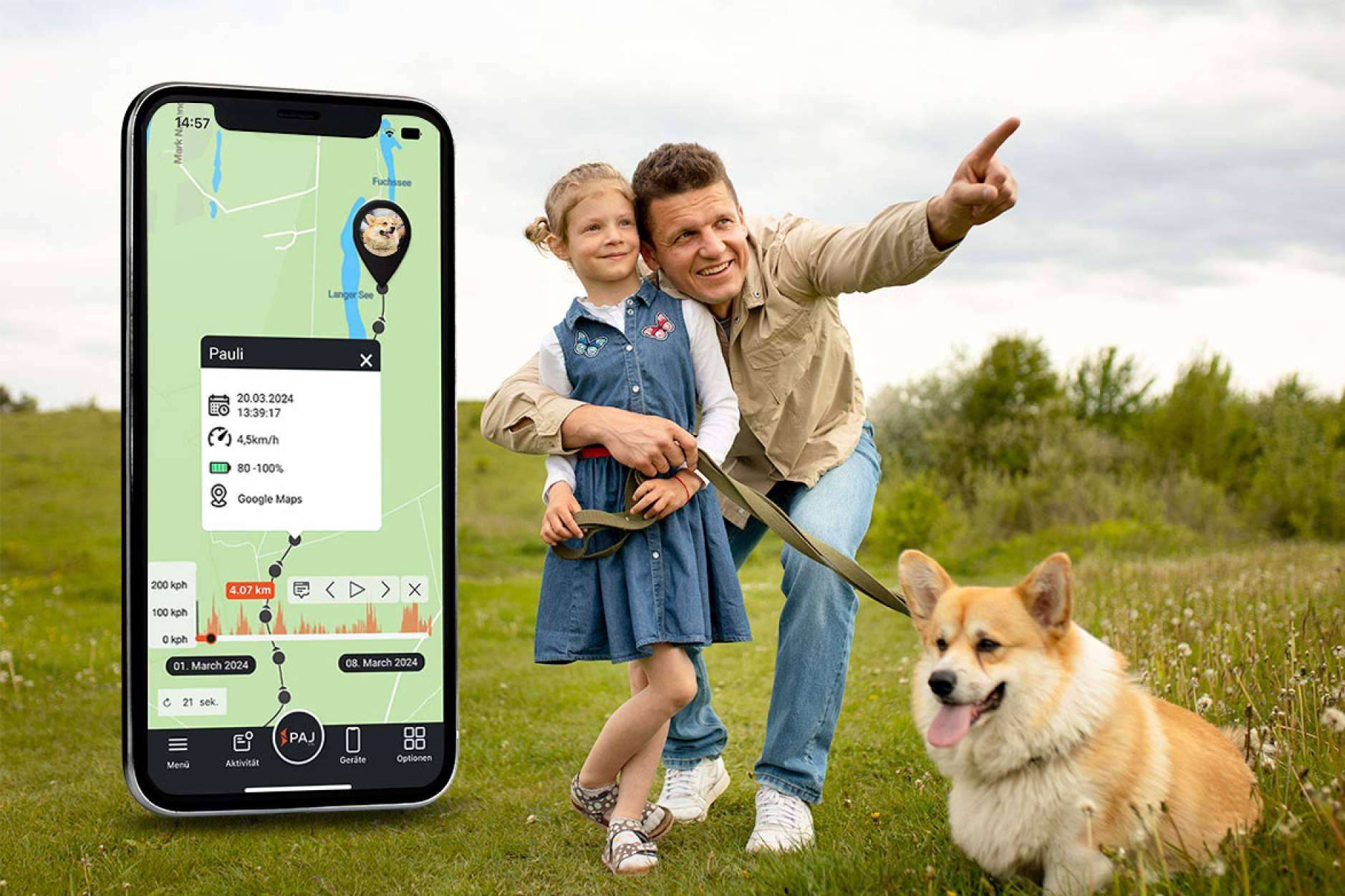 Unos de los 4 Mejores Regalos de San Valentín de PAJ; un Localizador GPS para proteger el coche, la mascota o a los seres queridos