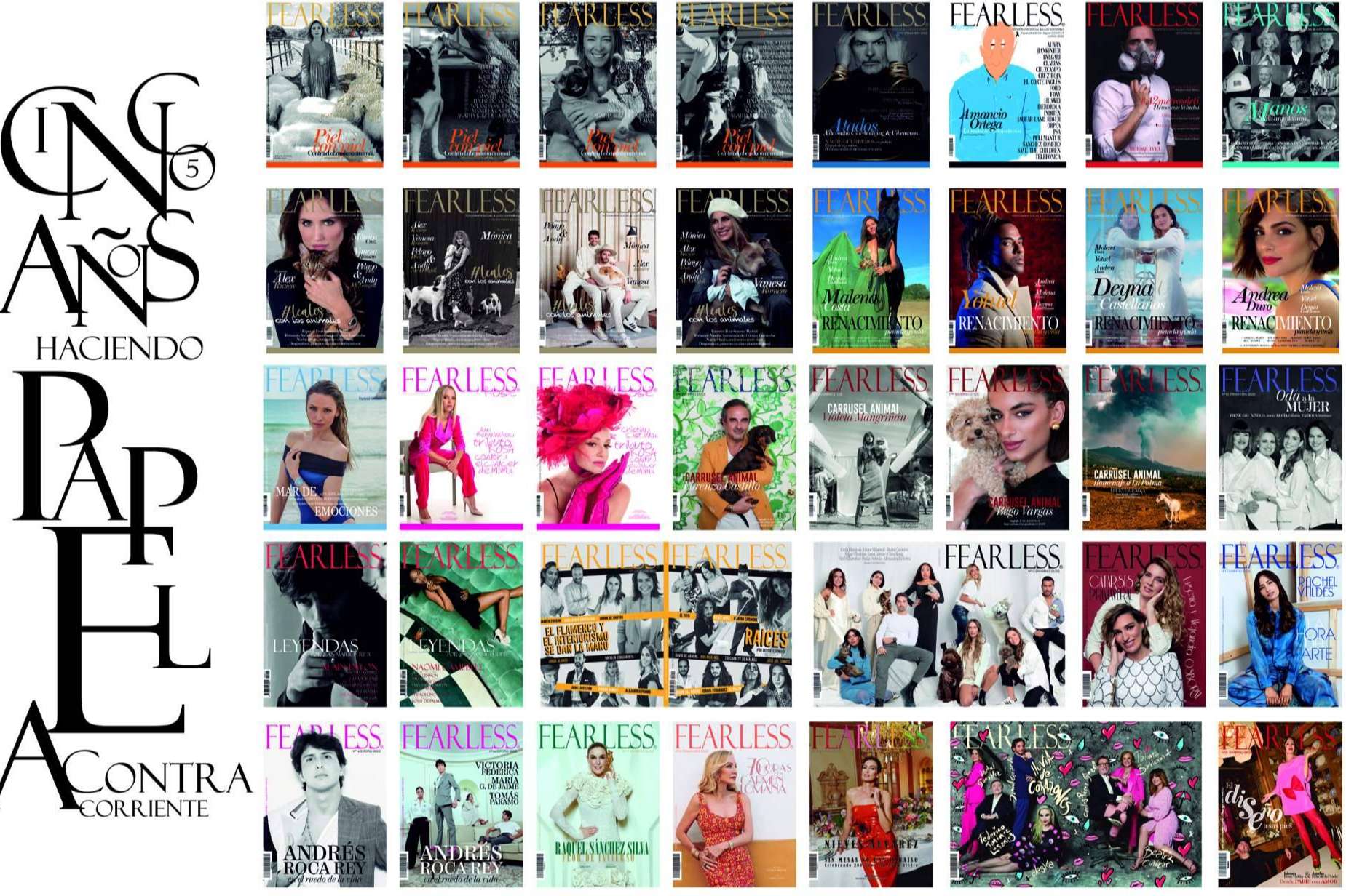 La revista FEARLESS celebra 5 años premiando a los empresarios más relevantes del país