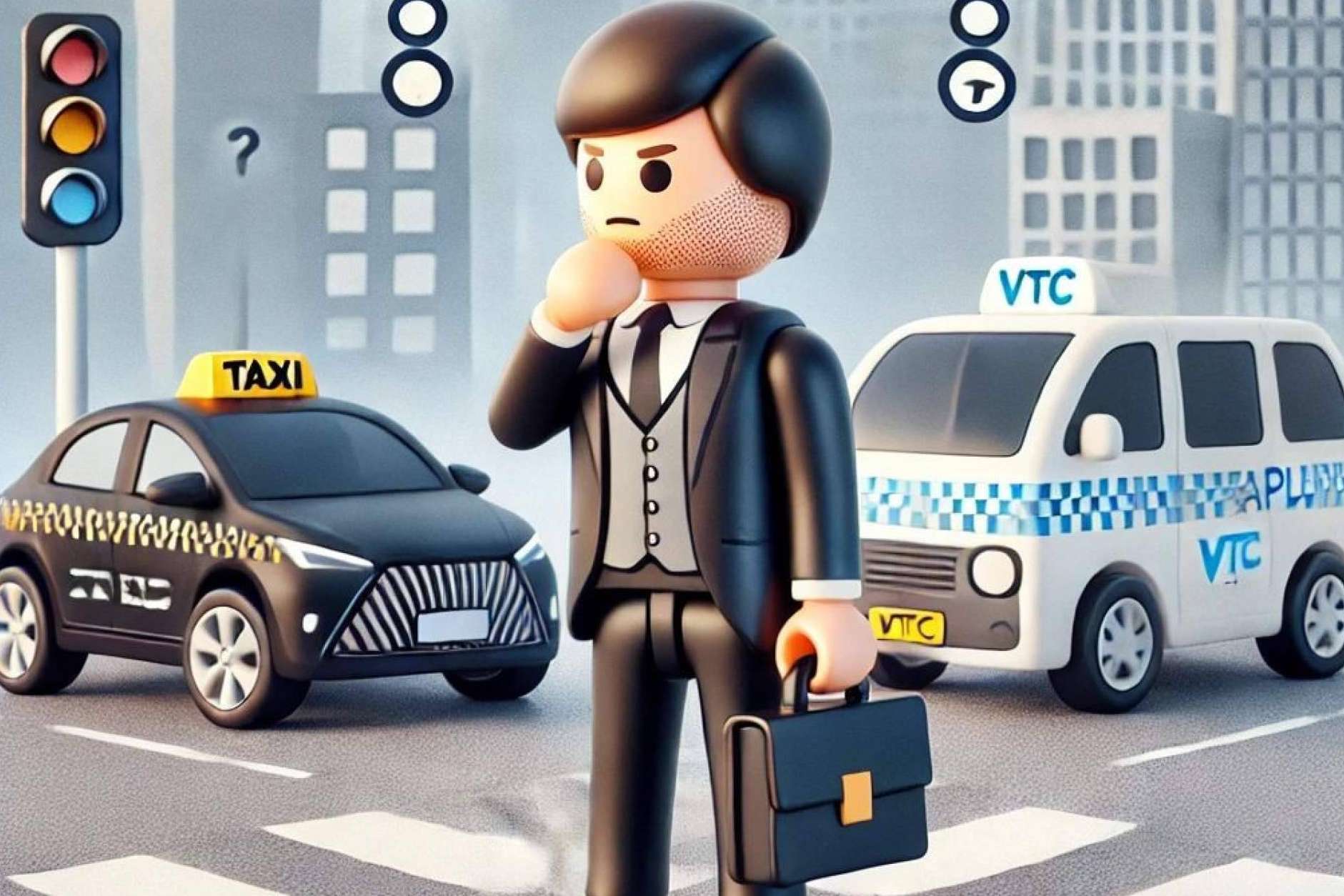 Taxi vs. VTC; la eterna batalla por el transporte urbano