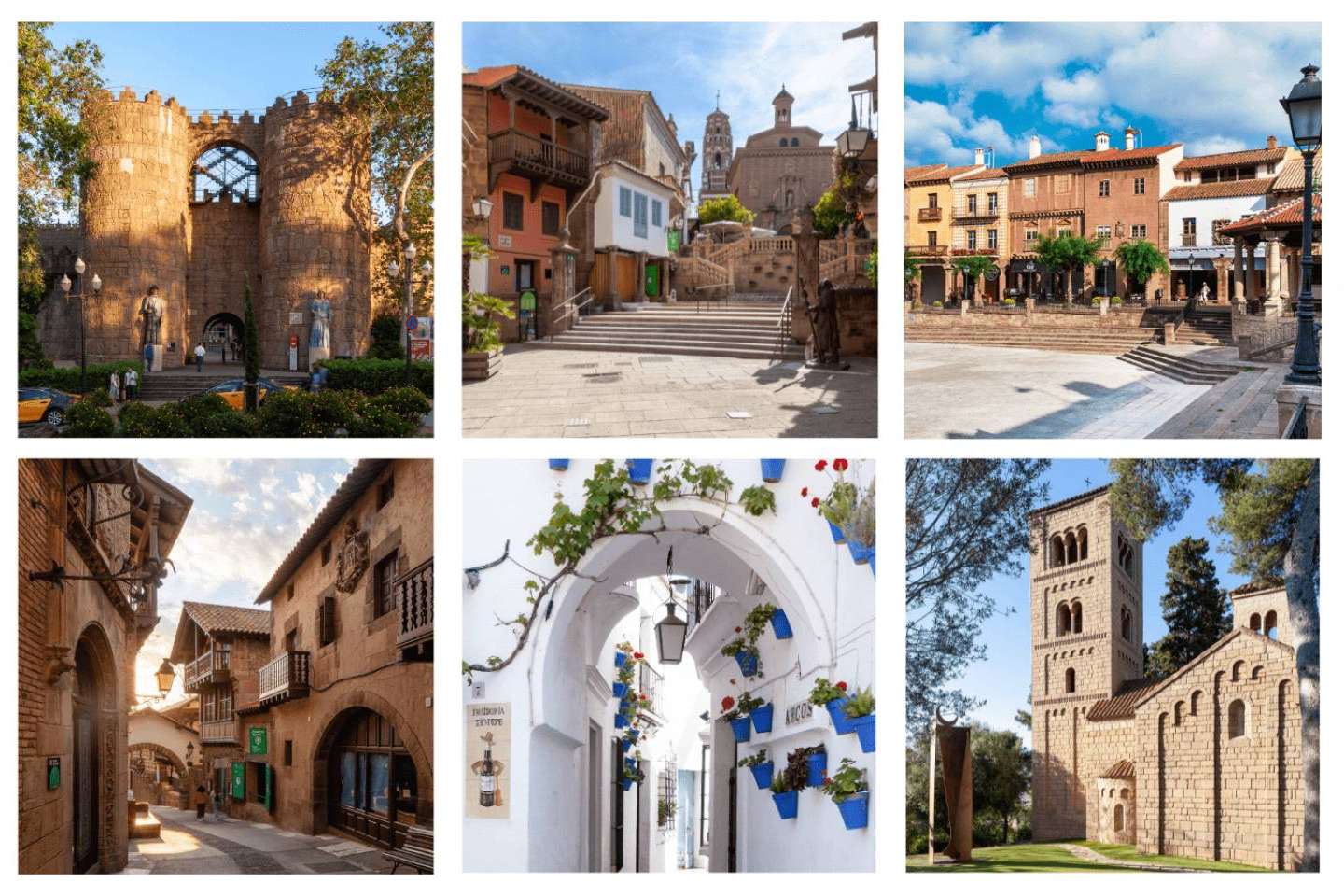 La arquitectura del Poble Espanyol; un viaje por la diversidad arquitectónica de España