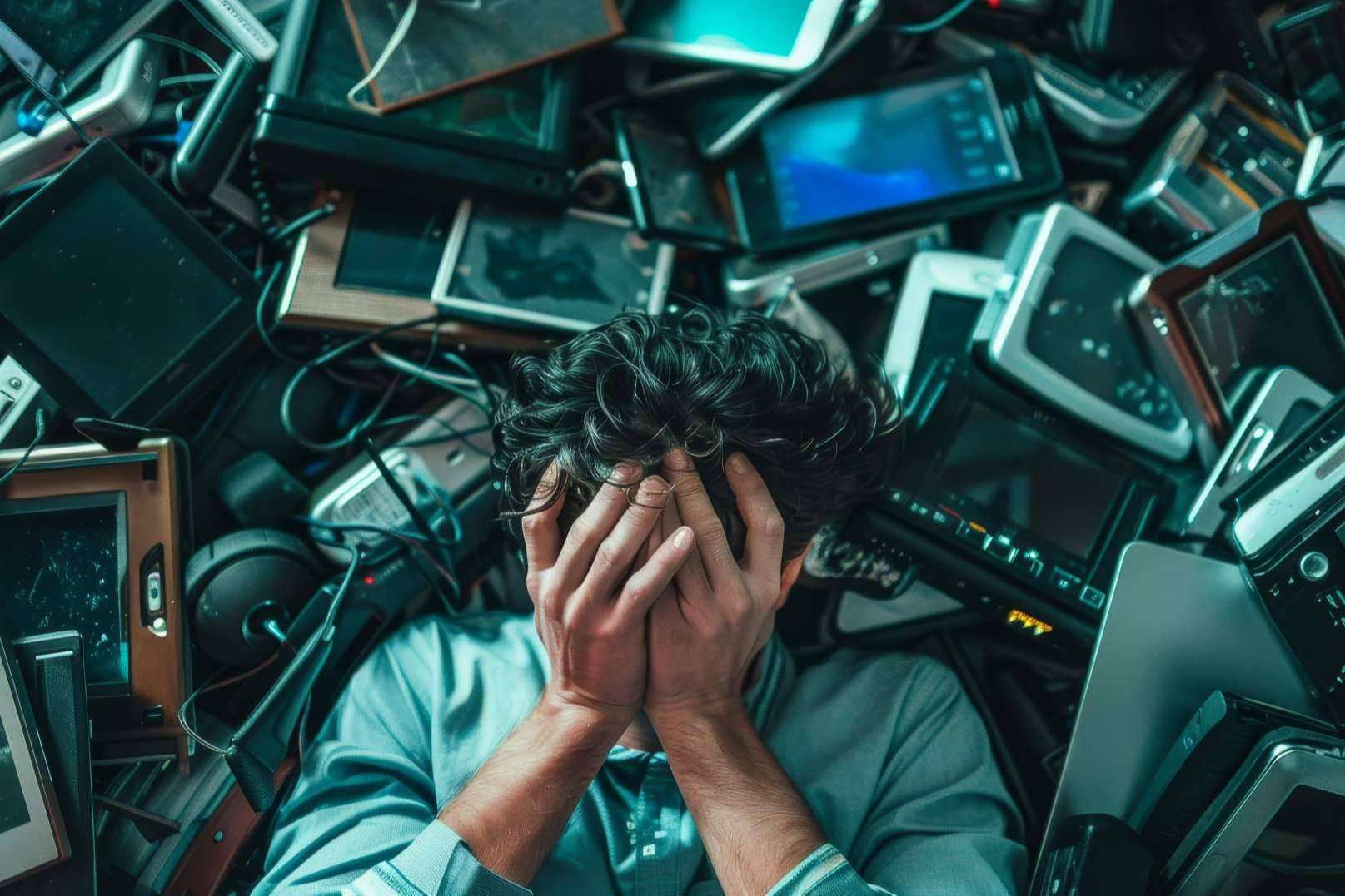 La era digital y su vínculo con el uso excesivo de dispositivos electrónicos