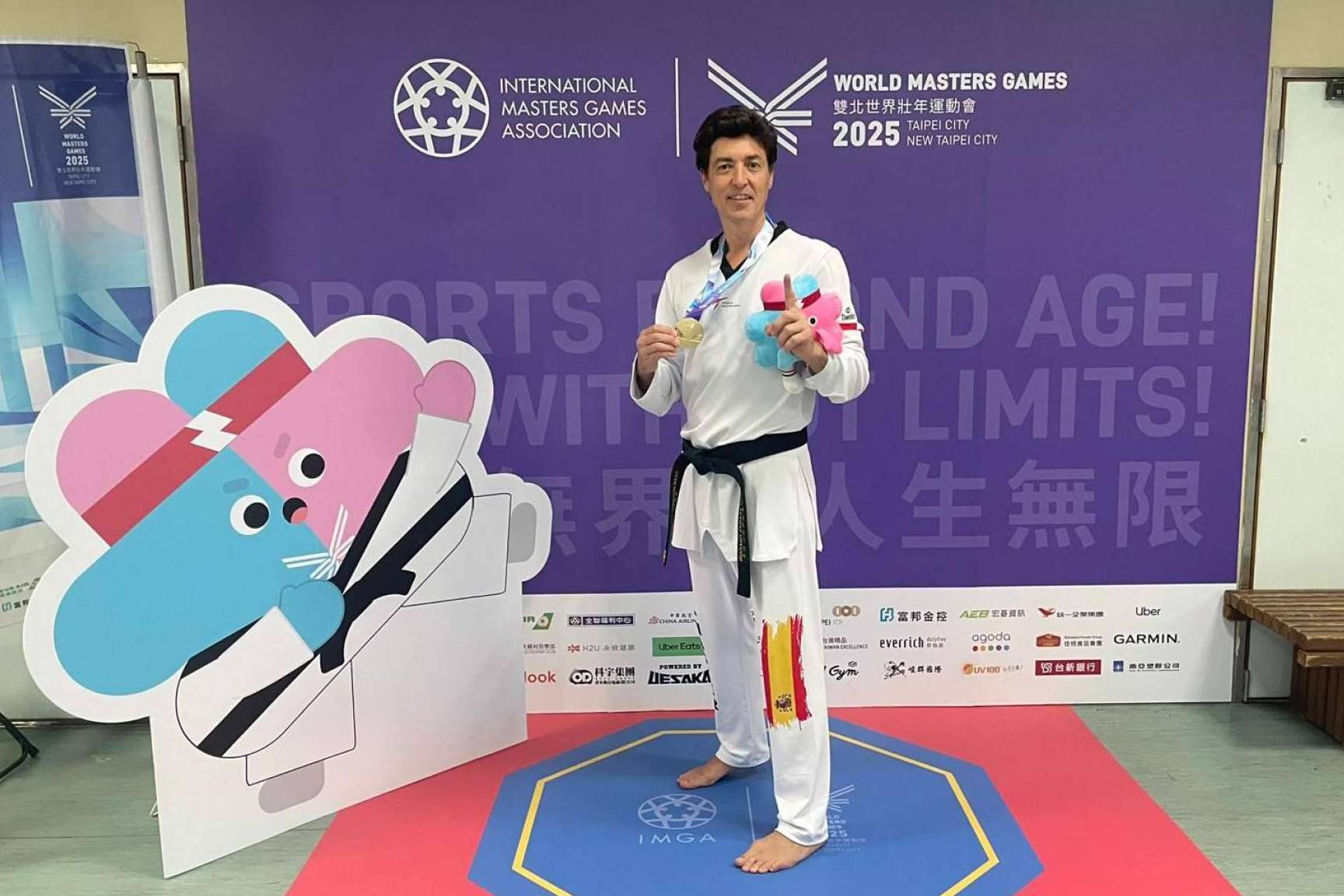 Jorge Pradas Chacón Campeón del Mundo de Taekwondo 2025