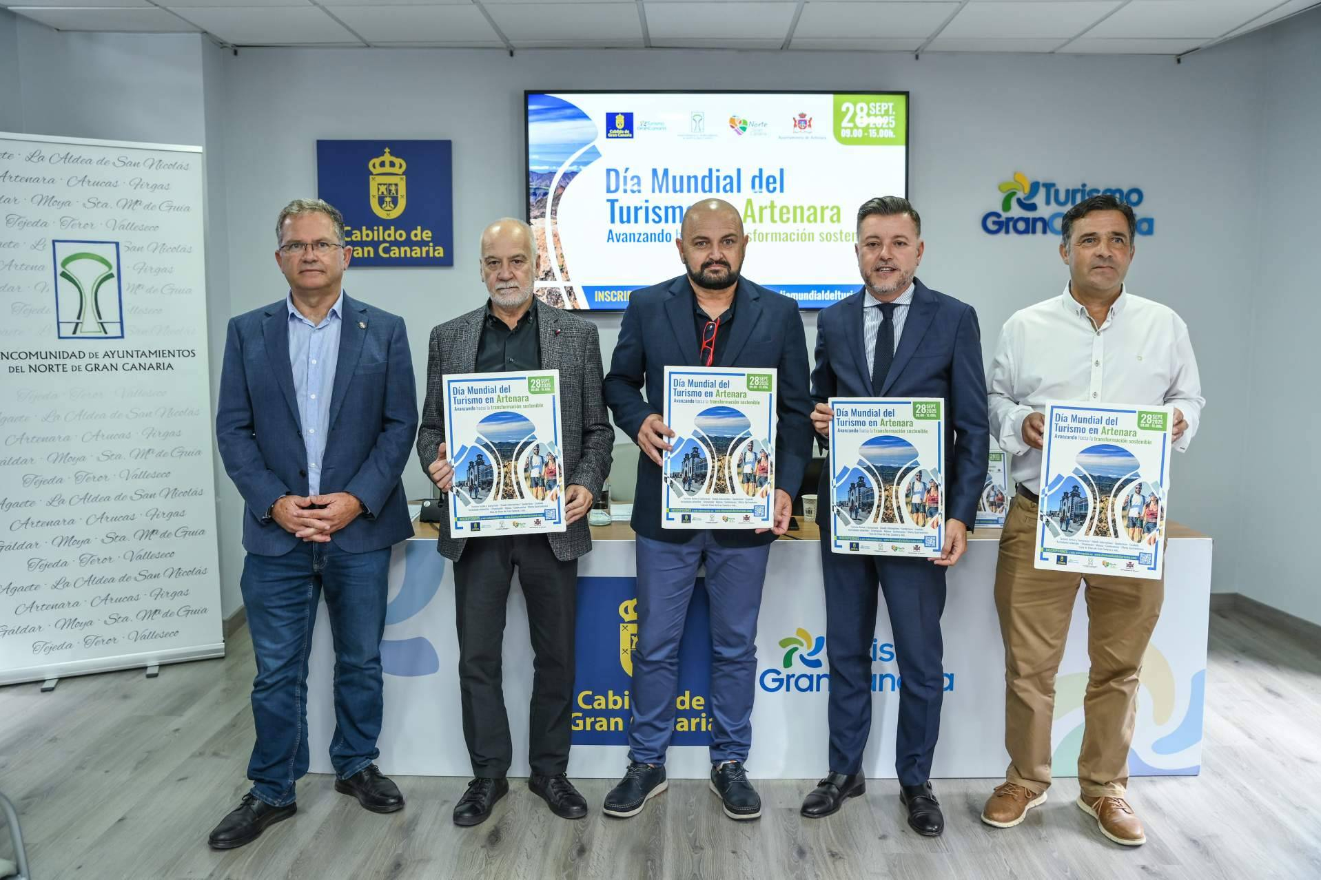 Artenara acoge el Día Mundial del Turismo 2025 con la mirada puesta en la sostenibilidad
