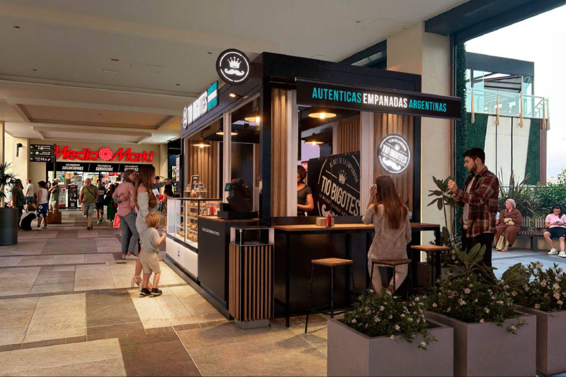 Tío Bigotes aterriza en La Zenia Boulevard, el centro comercial más visitado de la Costa Blanca