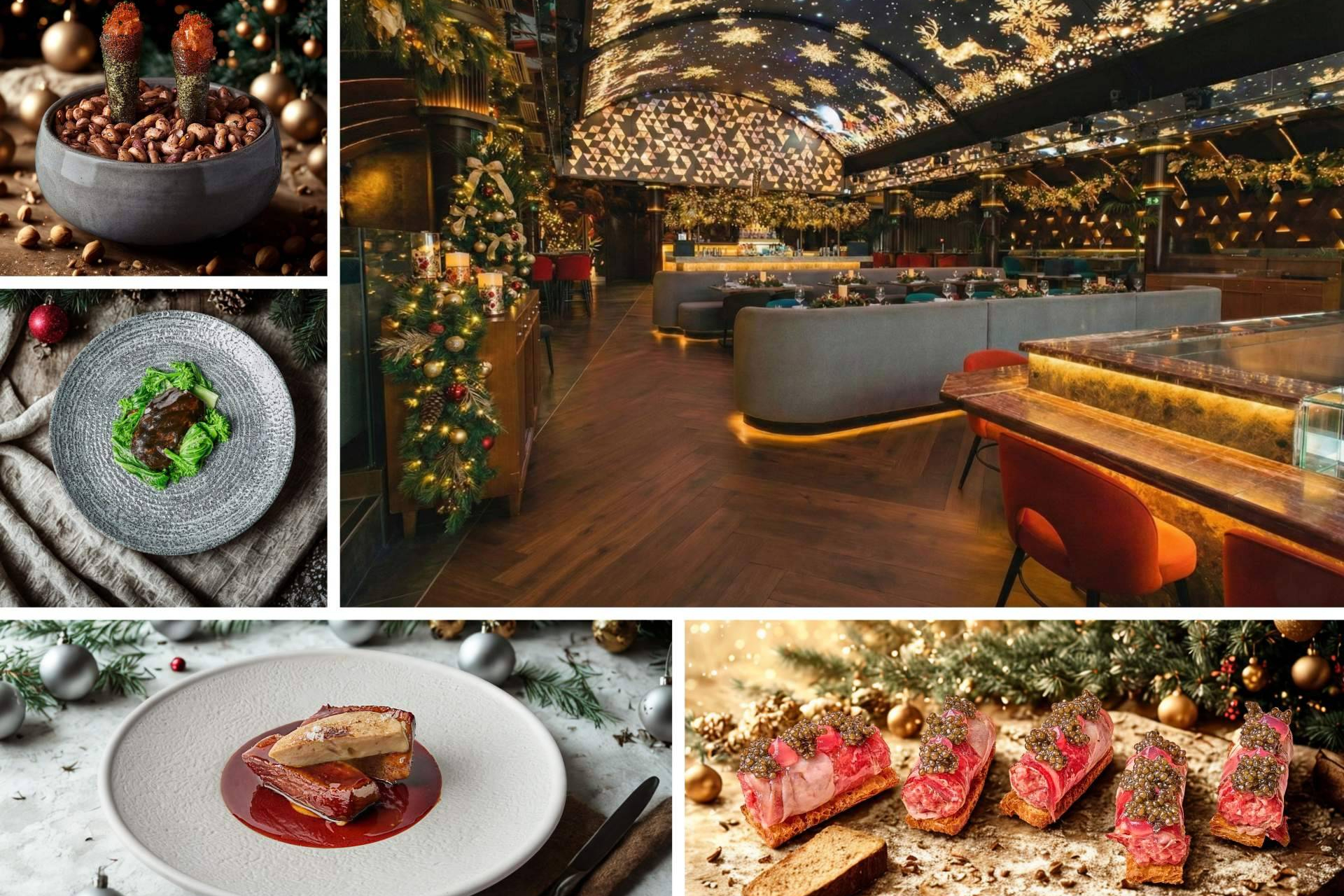 Madrid brilla con sabor, Quintoelemento celebra una Navidad de gastronomía, luz y espectáculo