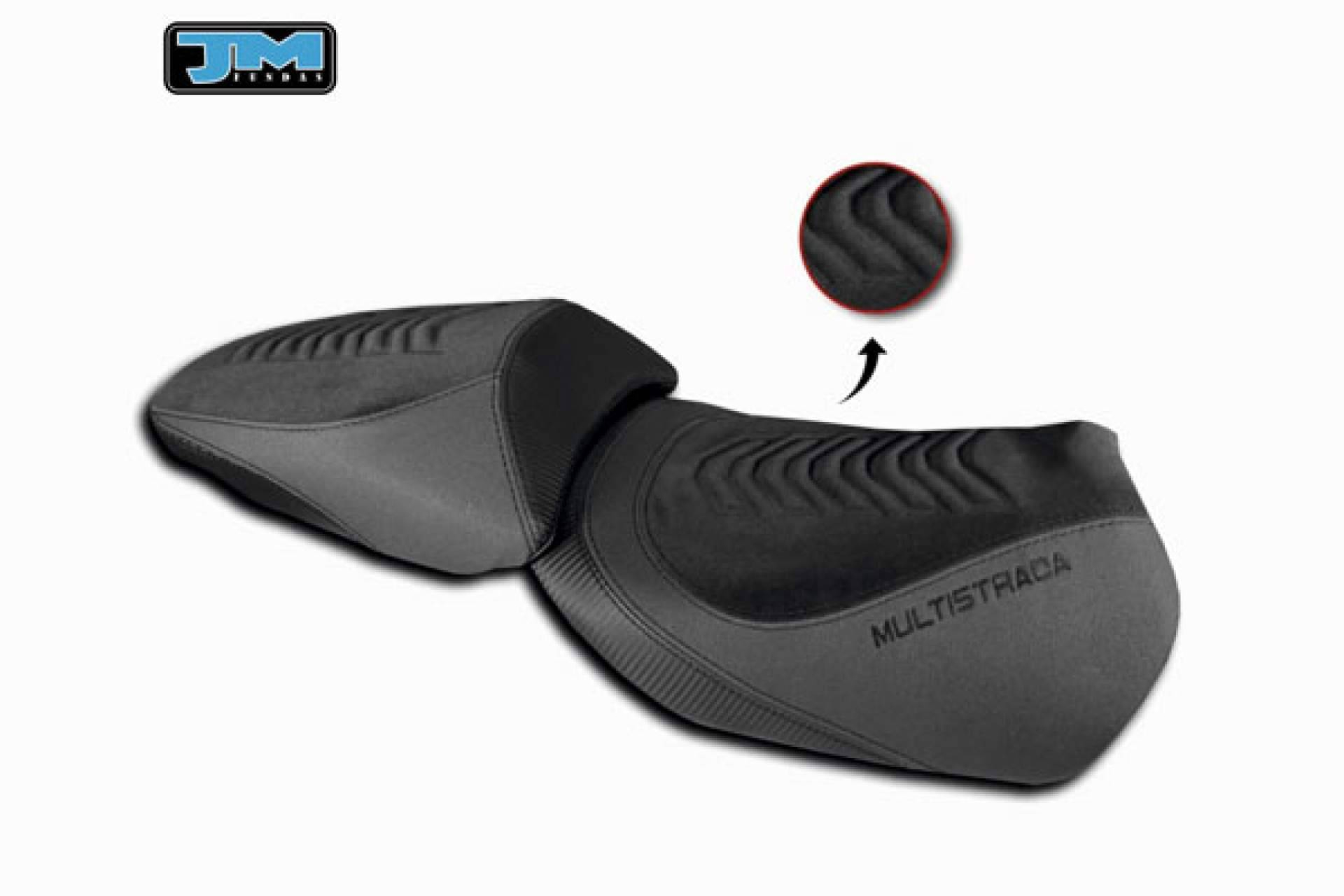 Asiento calefactable para Ducati Multistrada V4 con varios acabados pensados para rutas largas