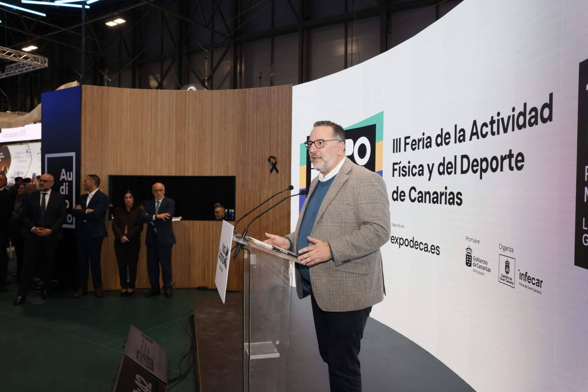 Poli Suárez; 'Aspiramos a convertir ExpoDeca en el FITUR del deporte'