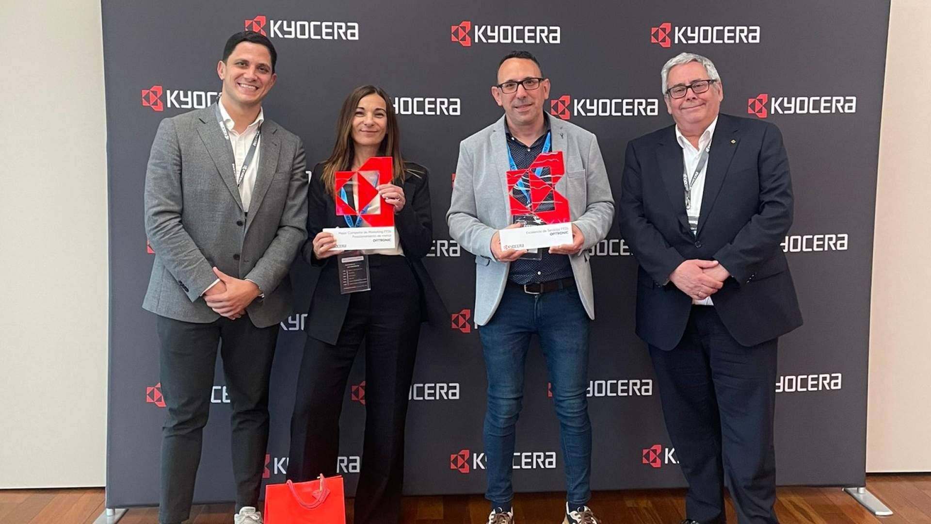 Ofitronic recibe dos premios en la Convención de Partners 2026 de Kyocera Document Solutions España
