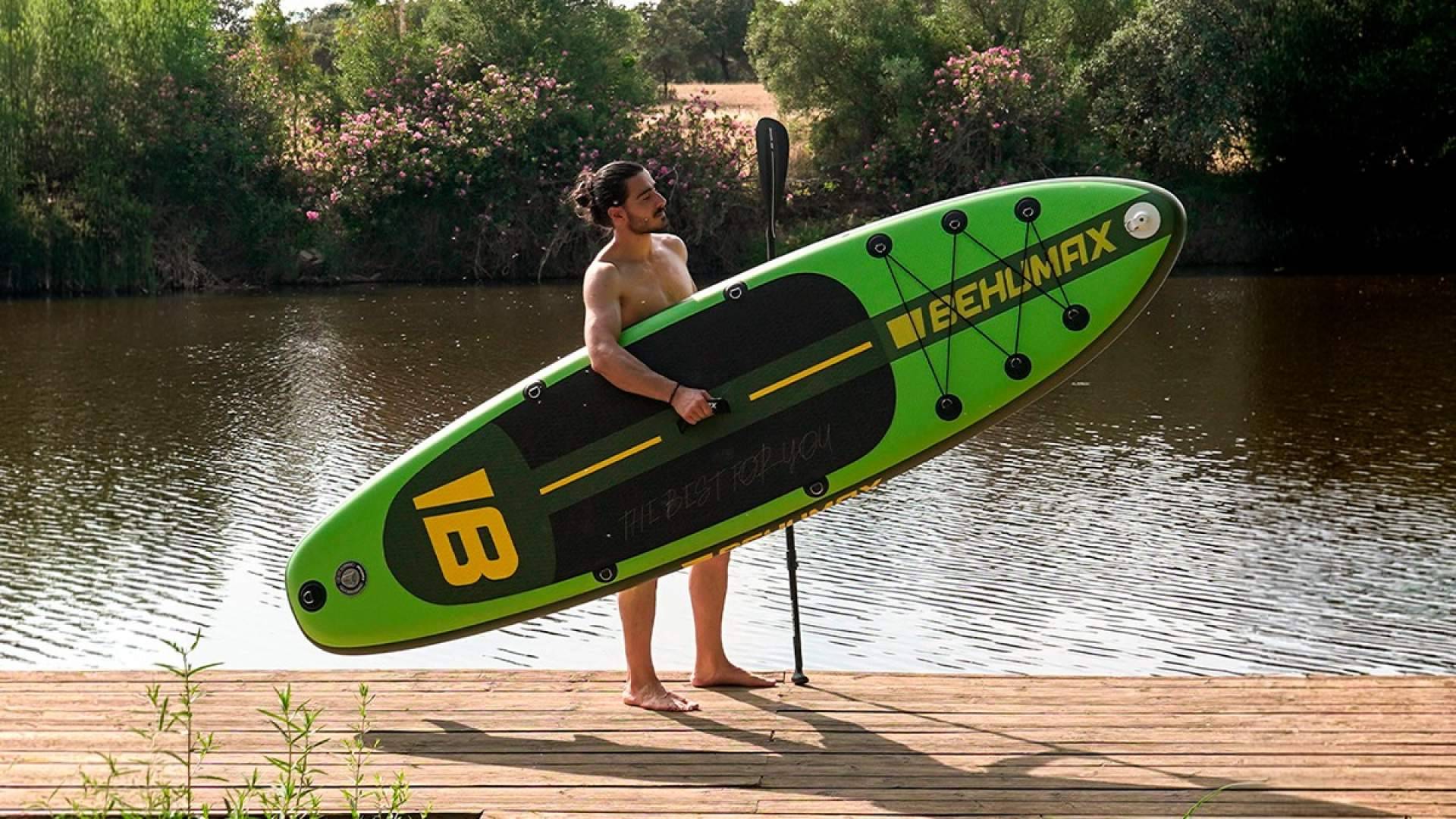 Tablas de paddle surf hinchables; cómo elegir bien y dónde encontrar una colección completa para todos los niveles