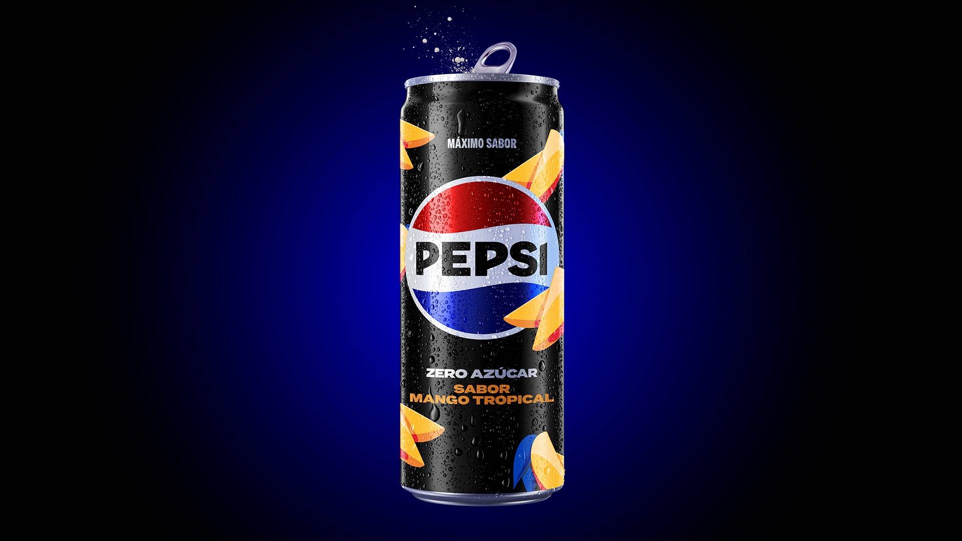 Pepsi lanza en España Pepsi Zero Mango, su nuevo sabor más refrescante y tropical