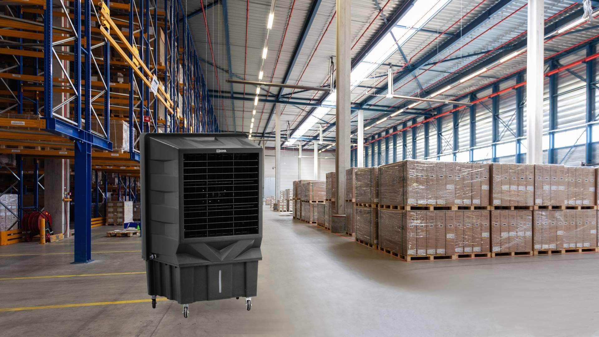 Los climatizadores evaporativos portátiles de HI!COOL ofrecen una alternativa eficiente para la industria
