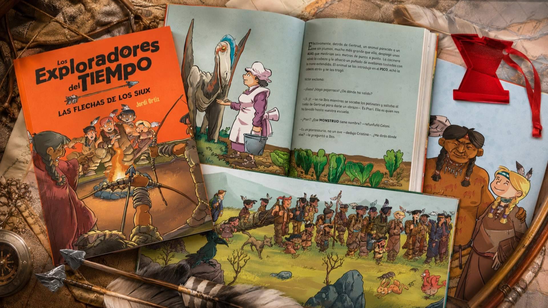 Los Exploradores del Tiempo; aventuras para viajar por la historia